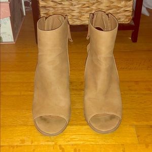 Dolce Vita Open Toed Booties